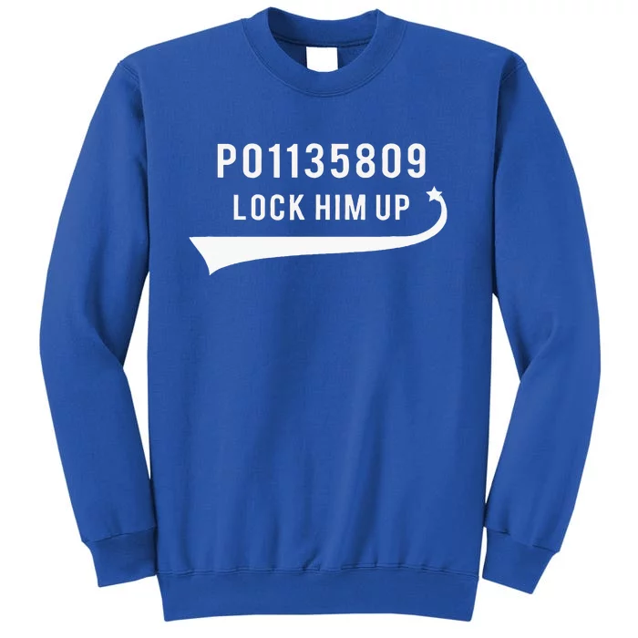 Anti Trump GA Booking Number Fulton County Jail Lock Him Up Tall Sweatshirt