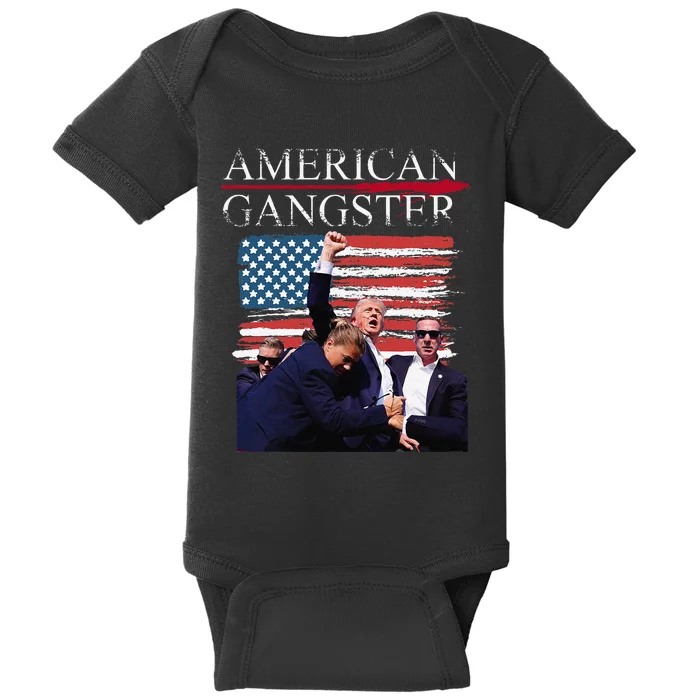 American Trump Gangster Baby Bodysuit