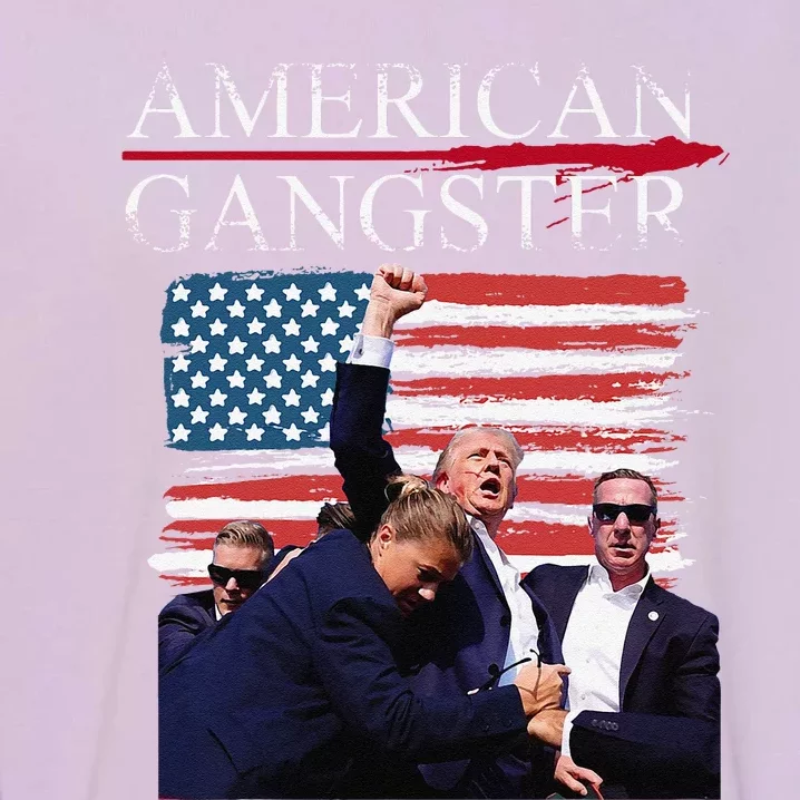 American Trump Gangster Garment-Dyed Sweatshirt