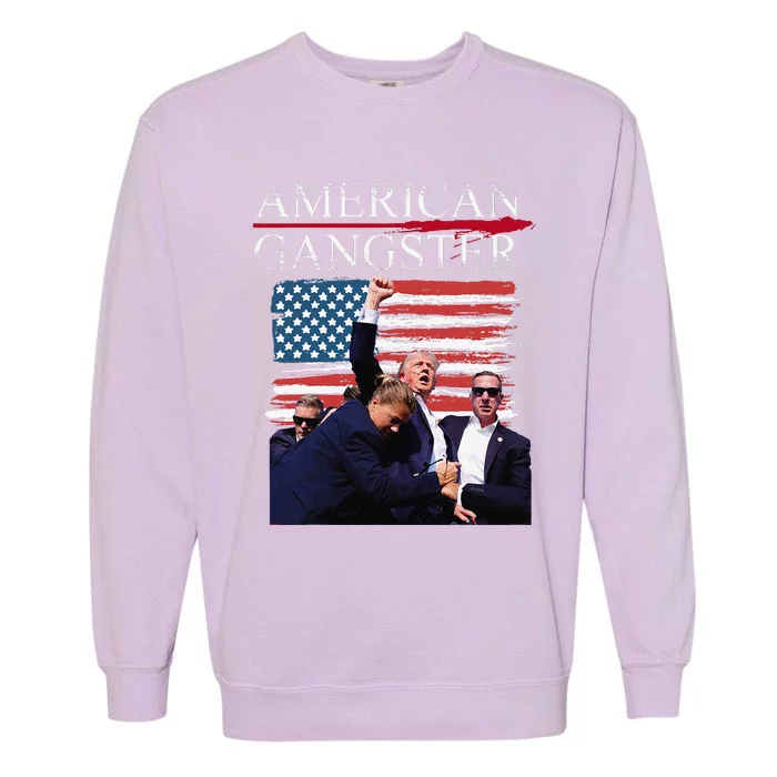 American Trump Gangster Garment-Dyed Sweatshirt