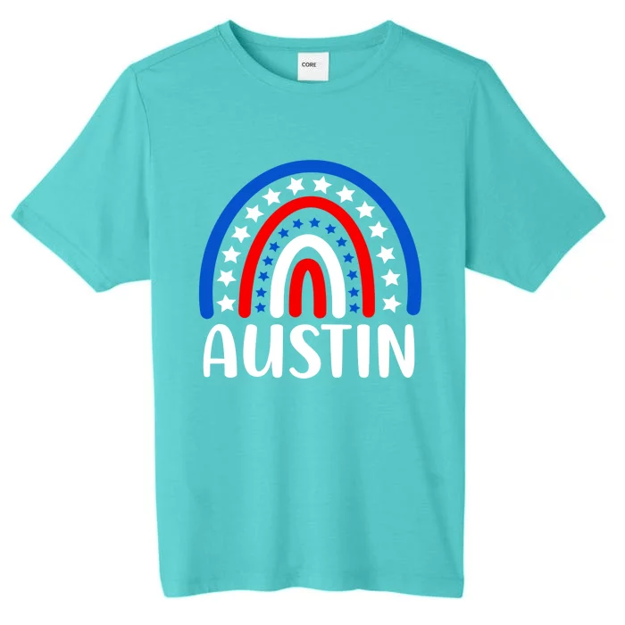 Austin Texas Gift I Love Austin Texas Usa Great Gift ChromaSoft Performance T-Shirt