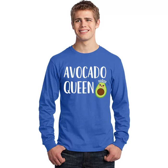 Avocado Themed Gift Funny Avocado Queen Meaningful Gift Tall Long Sleeve T-Shirt