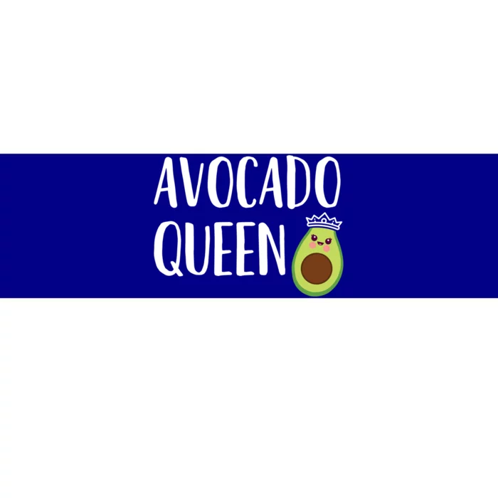 Avocado Themed Gift Funny Avocado Queen Gift Bumper Sticker