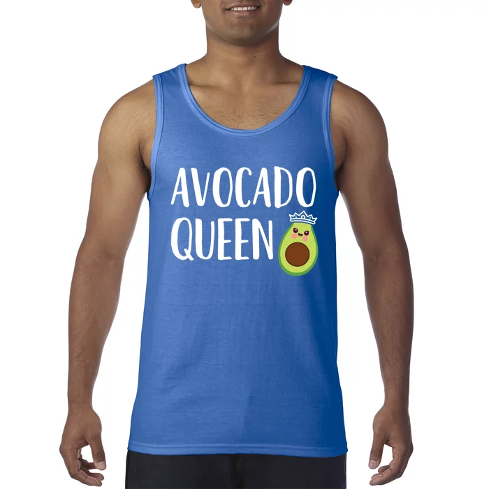 Avocado Themed Gift Funny Avocado Queen Gift Tank Top