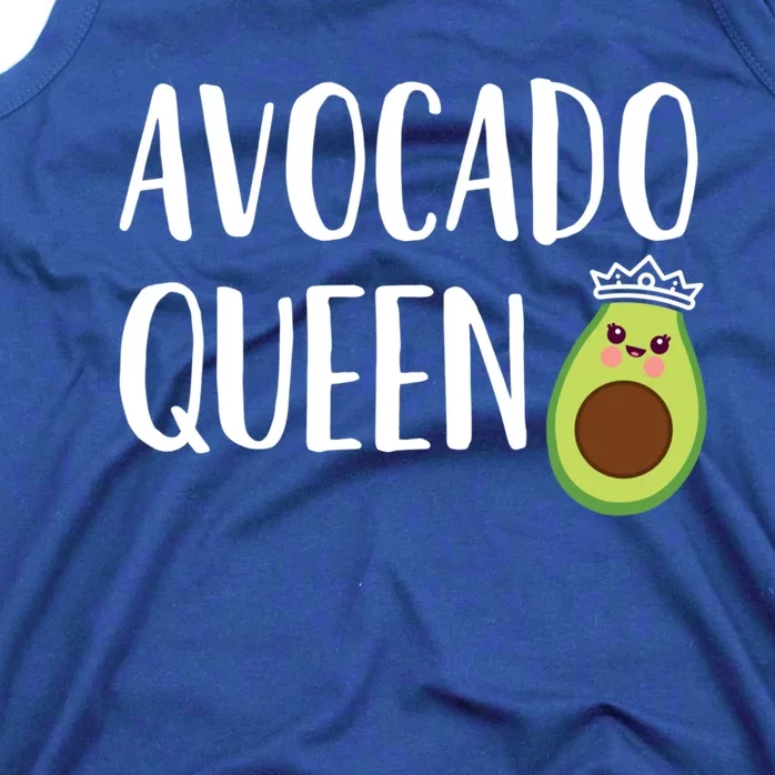 Avocado Themed Gift Funny Avocado Queen Gift Tank Top