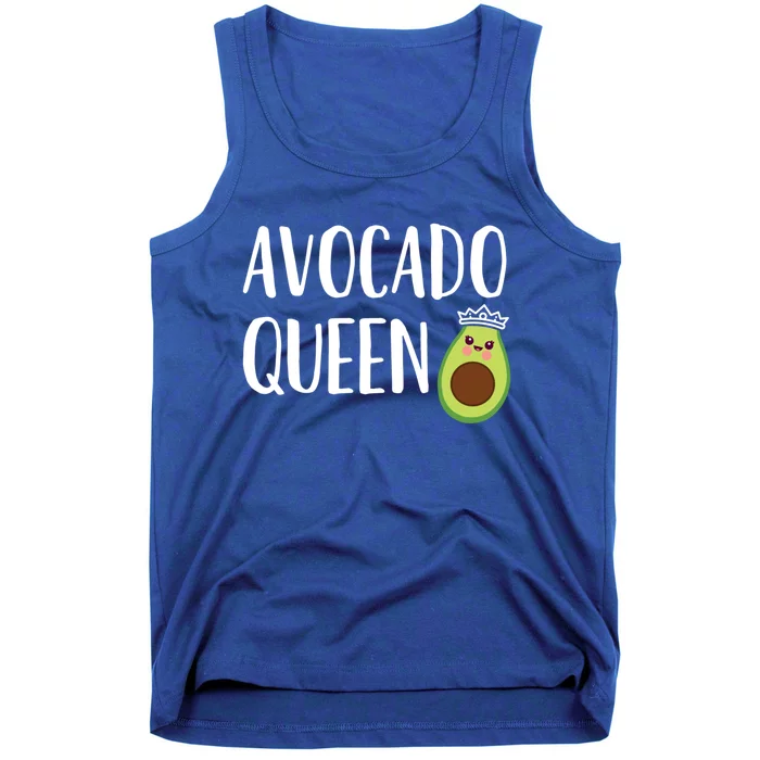 Avocado Themed Gift Funny Avocado Queen Gift Tank Top