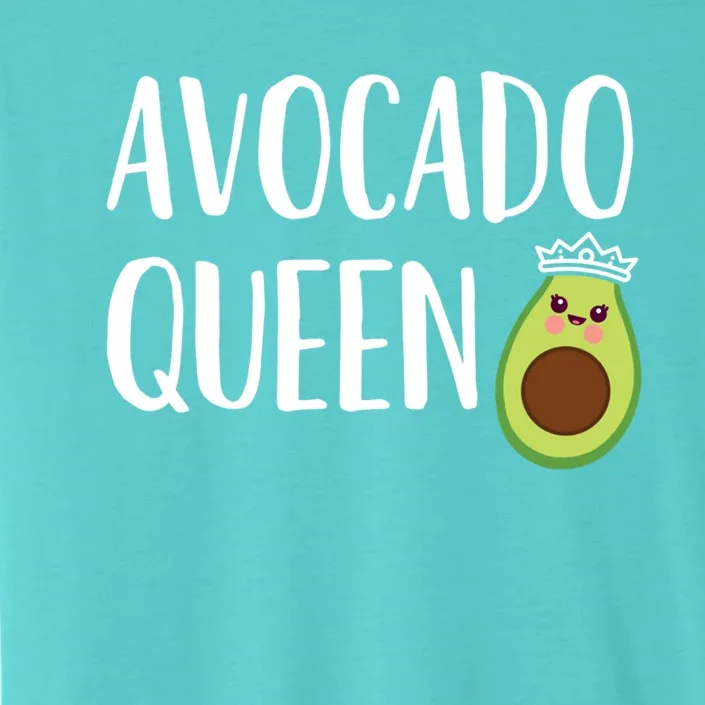 Avocado Themed Gift Funny Avocado Queen Gift ChromaSoft Performance T-Shirt