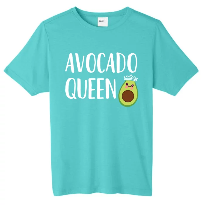 Avocado Themed Gift Funny Avocado Queen Gift ChromaSoft Performance T-Shirt