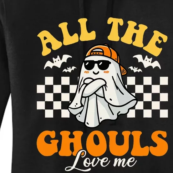 All The Ghouls Love Me Halloween Child Costume Women's Pullover Hoodie