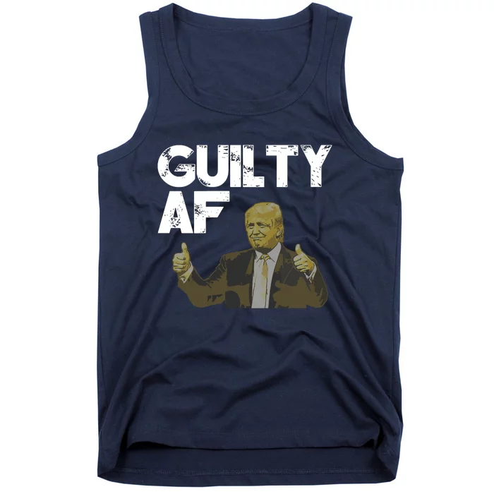 Anti Trump Guilty As Fuck Political Resist Tank Top