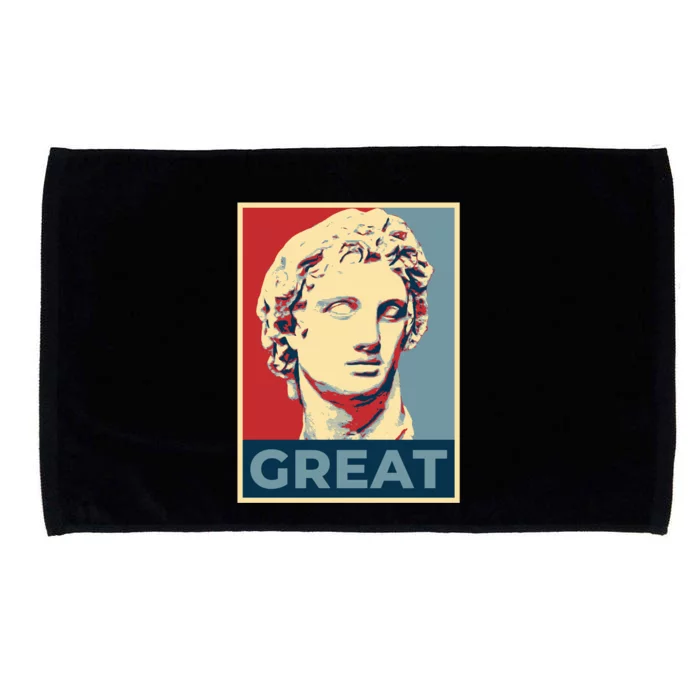 Alexander The Great Microfiber Hand Towel