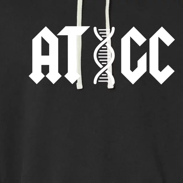 ATGC Funny Science Biology DNA Garment-Dyed Fleece Hoodie