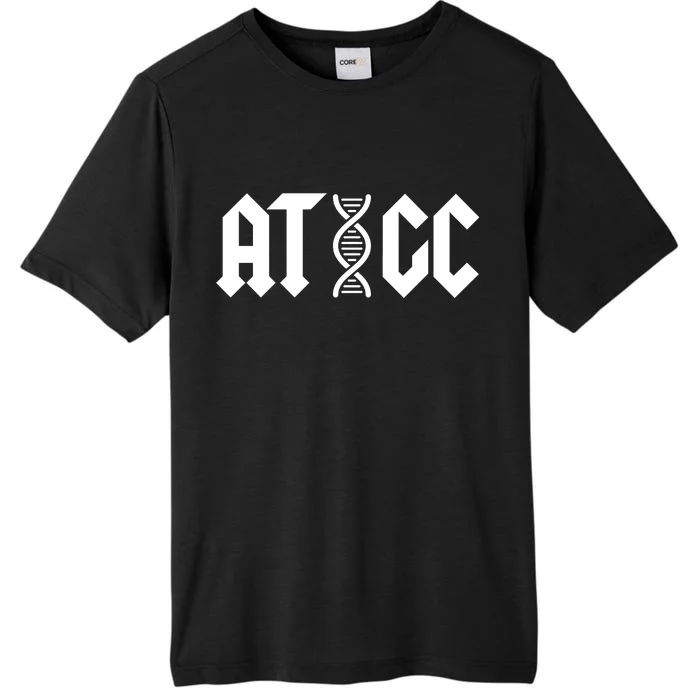 ATGC Funny Science Biology DNA ChromaSoft Performance T-Shirt