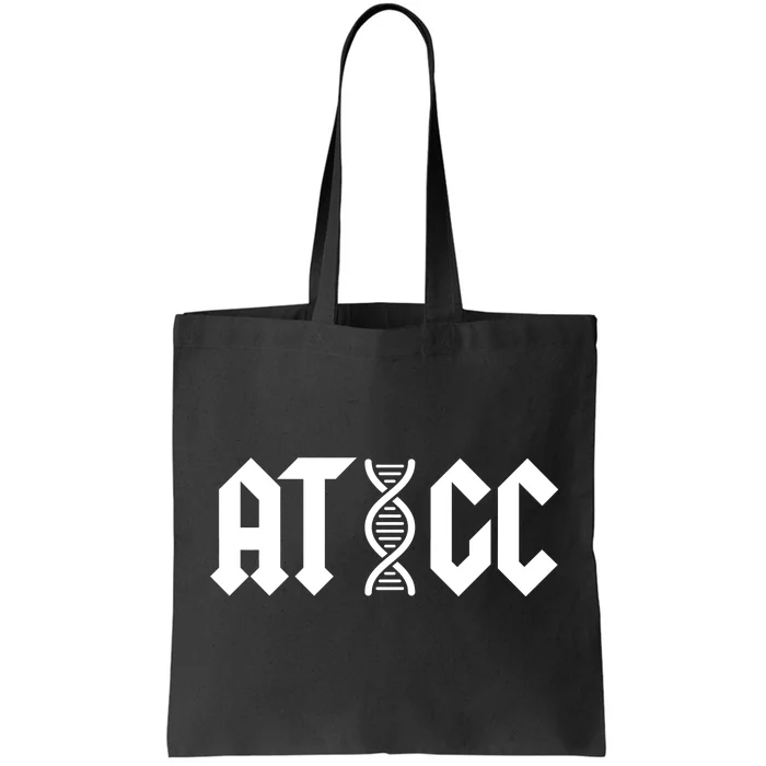 ATGC Funny Science Biology DNA Tote Bag