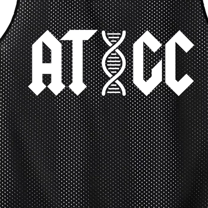 ATGC Funny Science Biology DNA Mesh Reversible Basketball Jersey Tank