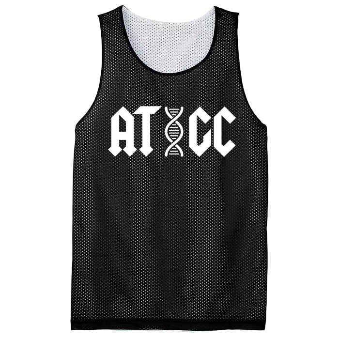 ATGC Funny Science Biology DNA Mesh Reversible Basketball Jersey Tank