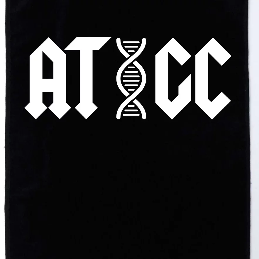 ATGC Funny Science Biology DNA Platinum Collection Golf Towel