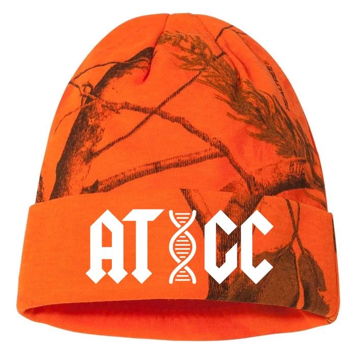 ATGC Funny Science Biology DNA Kati - 12in Camo Beanie