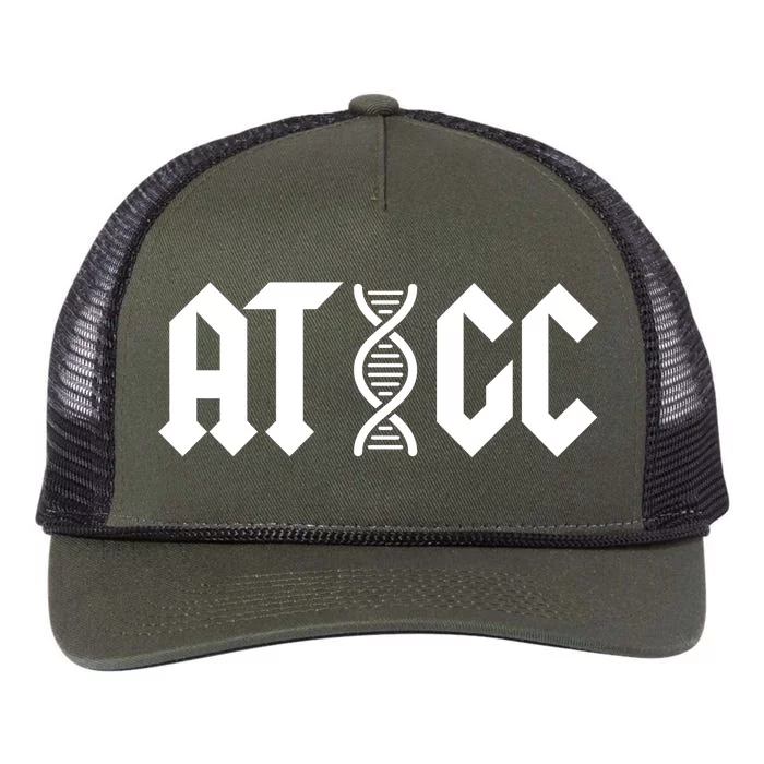 ATGC Funny Science Biology DNA Retro Rope Trucker Hat Cap