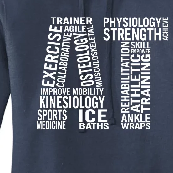 Athletic Trainer Hoodie Athletic Training Gear Gift Women's Pullover Hoodie