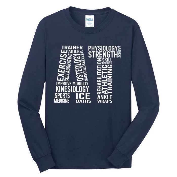 Athletic Trainer Hoodie Athletic Training Gear Gift Tall Long Sleeve T-Shirt