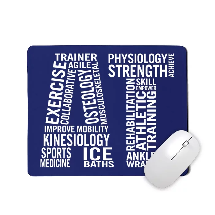 Athletic Trainer Hoodie Athletic Training Gear Gift Mousepad