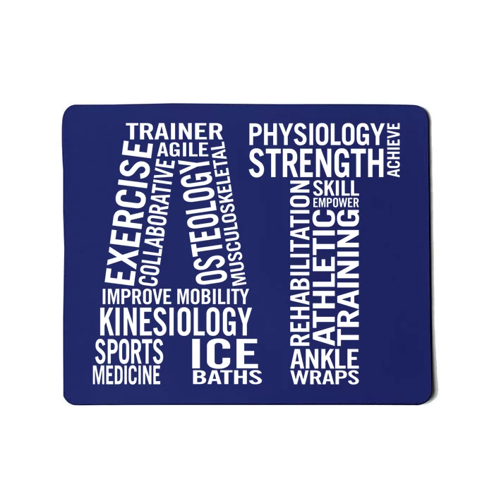 Athletic Trainer Hoodie Athletic Training Gear Gift Mousepad