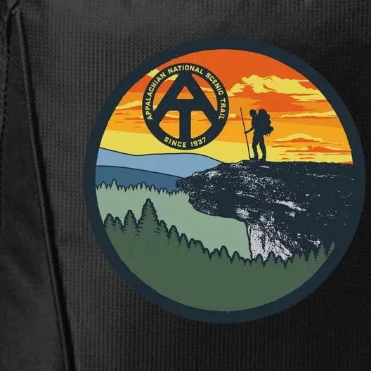 Appalachian Trail Hiker McAfee's Knob Tee City Backpack