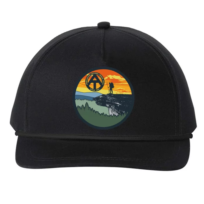 Appalachian Trail Hiker McAfee's Knob Tee Snapback Five-Panel Rope Hat