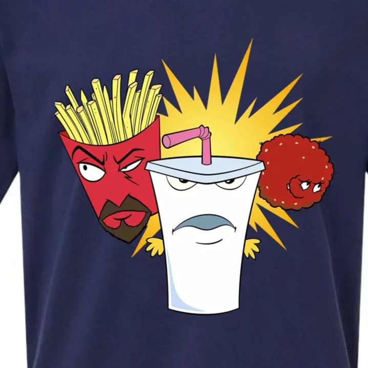 Aqua Teen Hunger Force Sueded Cloud Jersey T-Shirt