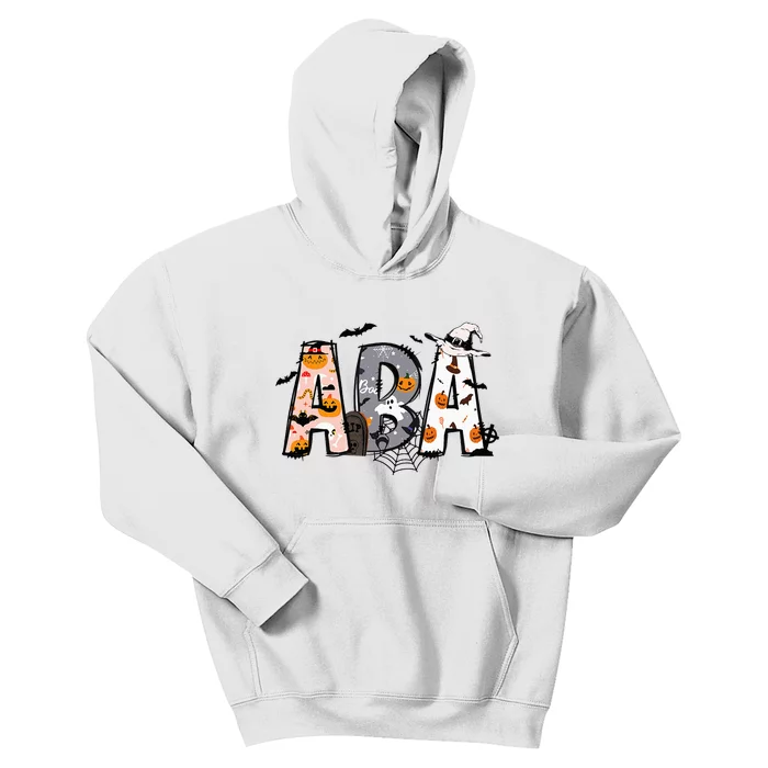 Aba Therapist Halloween Costume Rbt Future Bcba Sped Kids Hoodie