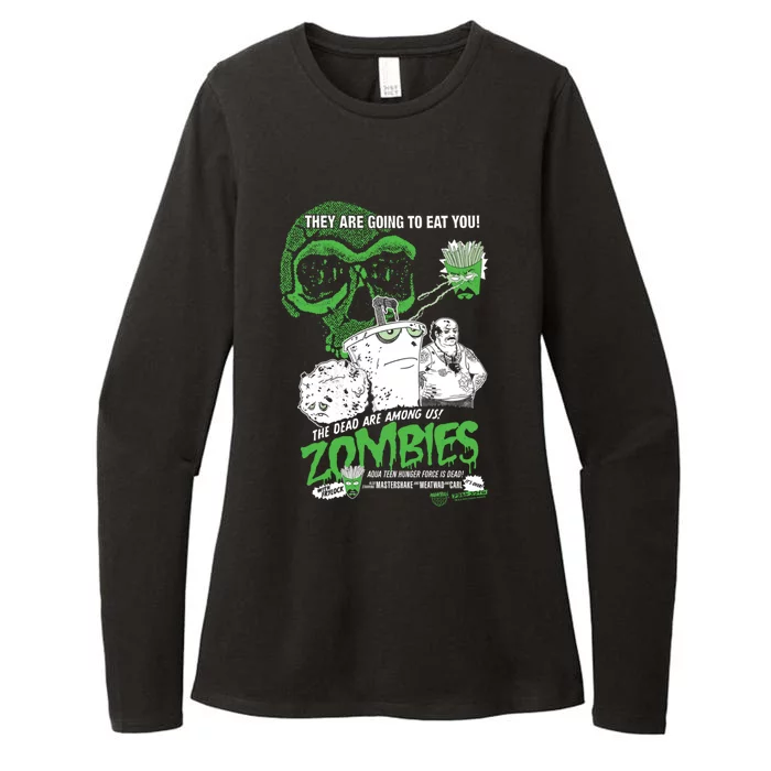 Aqua Teen Hunger Force Zombies Gift Womens CVC Long Sleeve Shirt