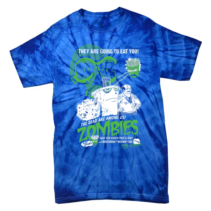 Aqua Teen Hunger Force Zombies Gift Tie-Dye T-Shirt