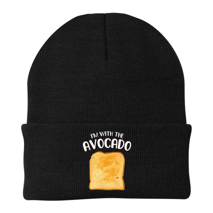 Avocado Toast Halloween Costume Funny Knit Cap Winter Beanie