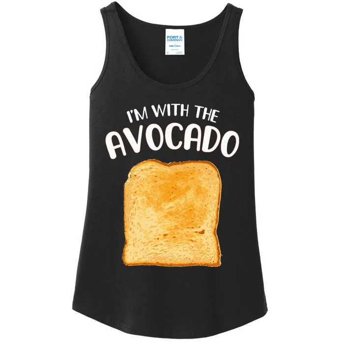 Avocado Toast Halloween Costume Funny Ladies Essential Tank