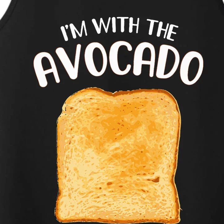 Avocado Toast Halloween Costume Funny Performance Tank