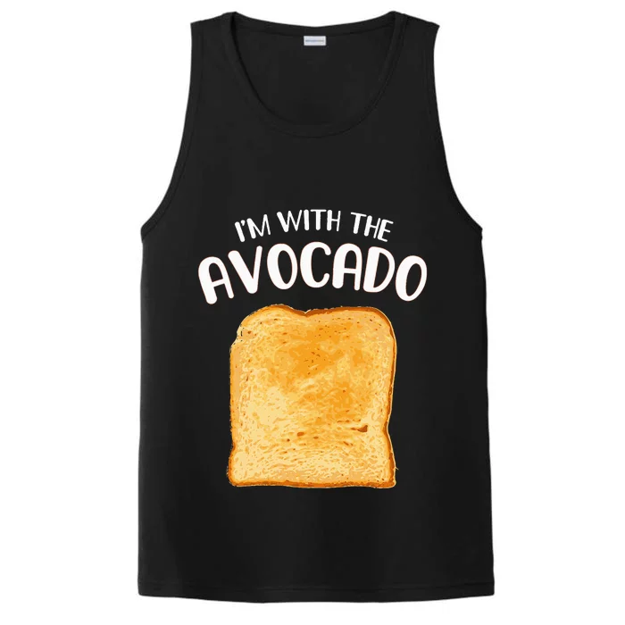 Avocado Toast Halloween Costume Funny Performance Tank