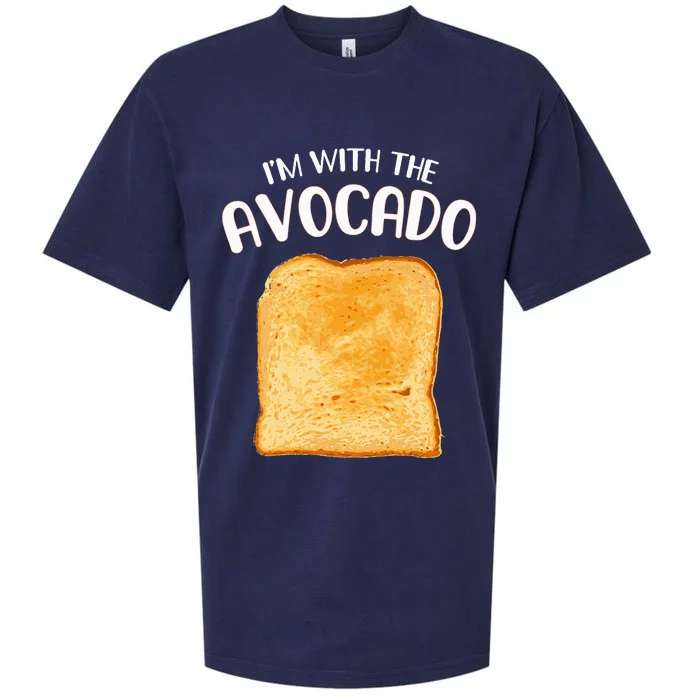 Avocado Toast Halloween Costume Funny Sueded Cloud Jersey T-Shirt