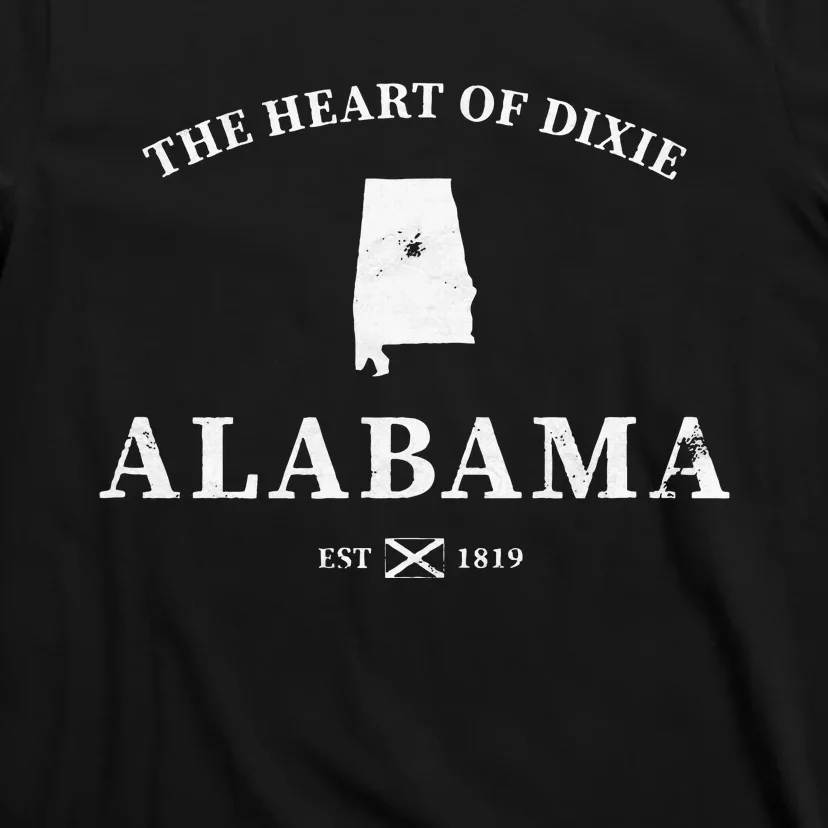 Alabama The Heart Of Dixie T-Shirt