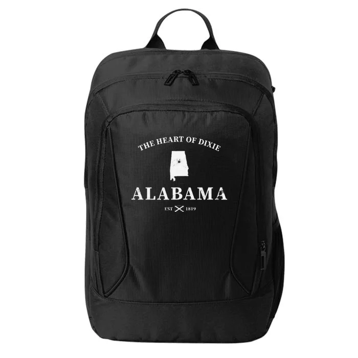 Alabama The Heart Of Dixie City Backpack