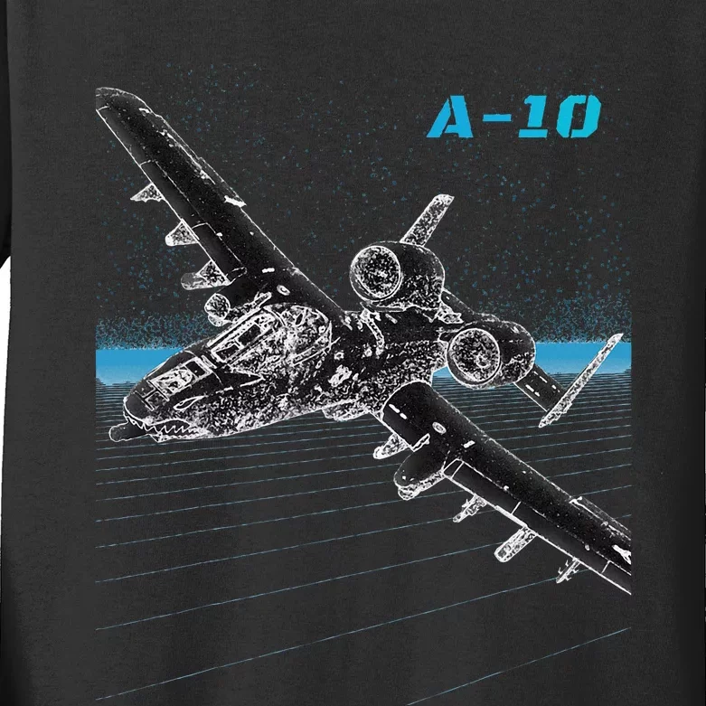 A10 Thunderbolt Ii Kids Long Sleeve Shirt