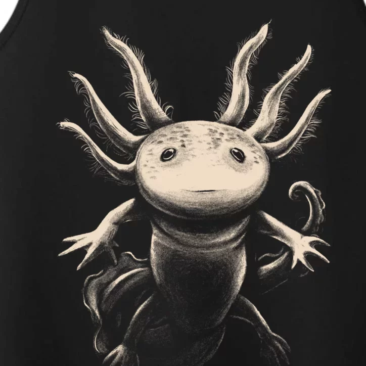 Axolotl: There Is No Planet B Gift Climate Change Is Real! Gift Performance Tank