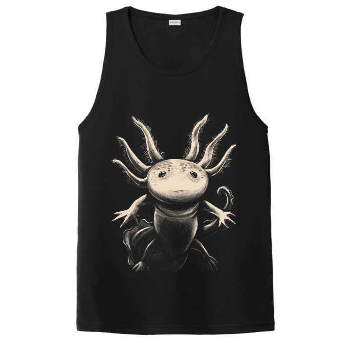 Axolotl: There Is No Planet B Gift Climate Change Is Real! Gift Performance Tank