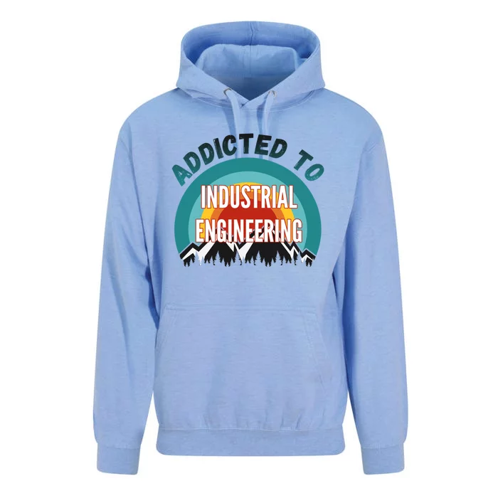 Addicted To Industrial Engineering College Major Gift Unisex Surf Hoodie