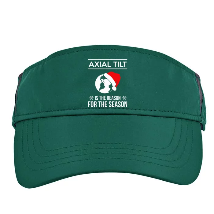 Axial Tilt Is The Reason For The Season Xmas Adult Drive Performance Visor