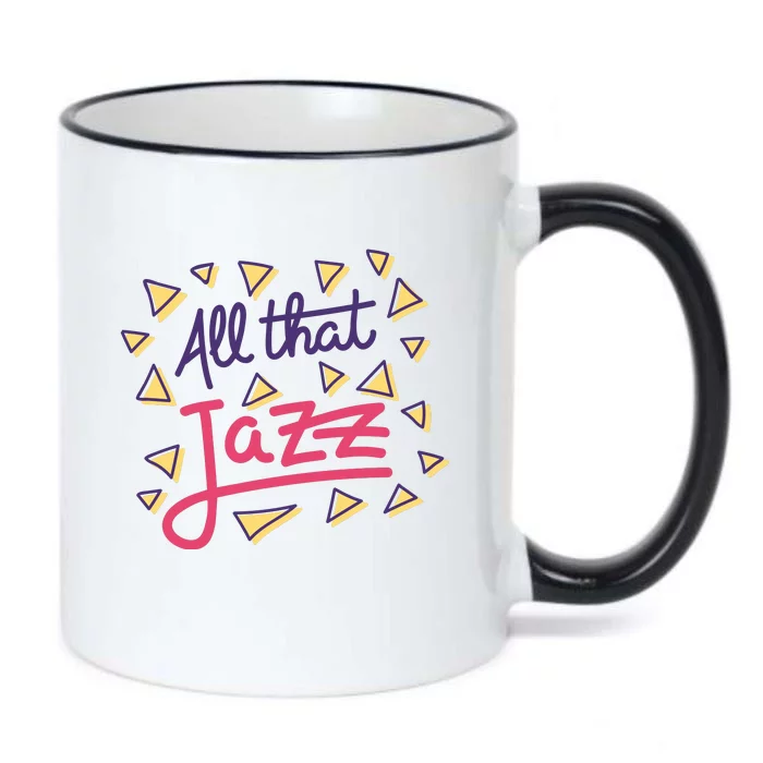 All That Jazz Black Color Changing Mug