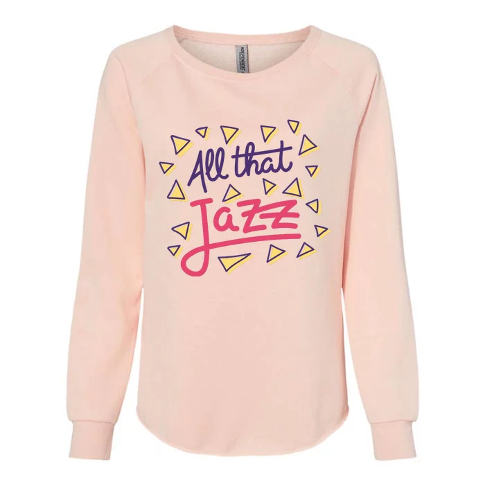 All That Jazz Womens California Wash Sweatshirt