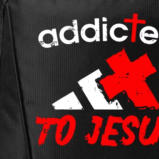 Addicted To Jesus City Backpack