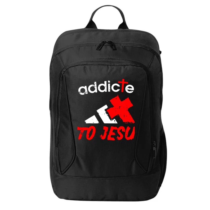 Addicted To Jesus City Backpack