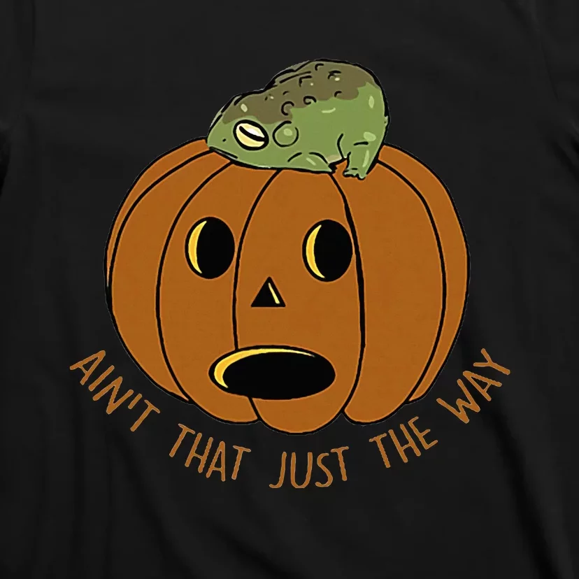 AinT That Just The Way Retro Style Pumpkin T-Shirt